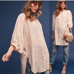 Anthropologie Printed Tunic by Maeve